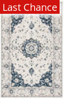 Rugstudio Sample Sale 237869 Ivory / Navy Area Rug