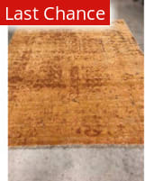 Rugstudio Sample Sale Gold - Terracotta 7'1'' x 9'1'' Rug