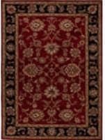 Addison And Banks Hand Tufted Abr0527 Red/Ebony Area Rug