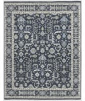 Amer Bristol BRS-9 Blue Sapphire - Ivory Area Rug