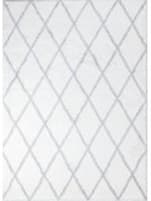 Bashian Andes A164-And104 White Grey Area Rug