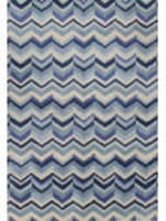 Bashian Chelsea S185-St238 Blue Area Rug