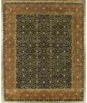 Benjamin Rug Imports Ganges Fereghan Black-Red Area Rug