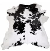 BS Trading Calf Skin 147879 Black And White Area Rug