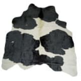 BS Trading Cowhide 147870 Black And White Area Rug