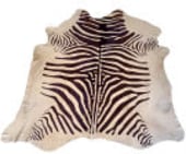BS Trading Zebra Cowhide 147878 Brown And Tan Area Rug