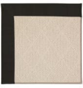 Capel Zoe White Wicker 1993 Ebony Area Rug