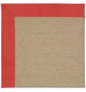 Capel Zoe Sisal 1995 Sunset Red Area Rug