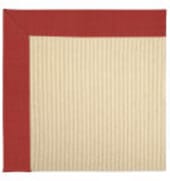 Capel Zoe Beach Sisal 2009 Red Crimson Area Rug