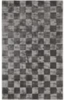 Classic Home Berlin Check 3009 Charcoal Area Rug