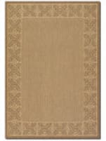 Couristan Recife Summer Chimes Natural - Cocoa Area Rug