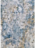 Couristan Brocatelle Gulf Streams Ocean-Cream Area Rug