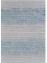 Couristan Siena Ombre Blue - Gold - Ivory Area Rug