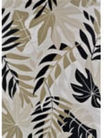 Couristan Dolce Aralia Naturals Cool Onyx Area Rug