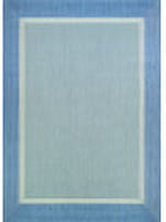 Couristan Recife Stria Texture Champagne - Blue Area Rug