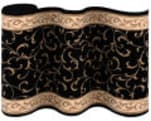 Couristan La Scala CBB2 Ebony Custom Length Runner