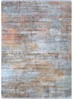 Couristan Halli Modern Edge Sky Blue - Multi Area Rug