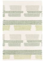 Dash and Albert Tread Lightly Woven Green Area Rug