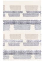 Dash and Albert Tread Lightly Woven Navy Area Rug