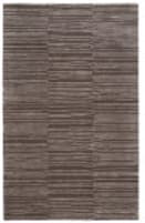 Dash and Albert Striae Tufted Grey Area Rug