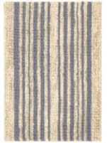Dash and Albert Calder Stripe Woven Pewter Blue Area Rug