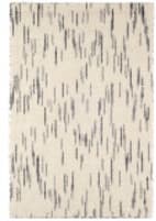 Dash and Albert Ozzie Knotted Black - White Area Rug