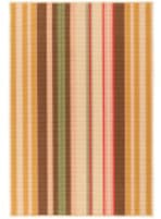 Dash and Albert Sienna Stripe Washable Multi Area Rug