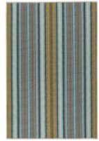 Dash and Albert Treehouse Stripe Washable Green Area Rug