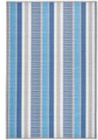 Dash and Albert Always Greener Washable Blue - Grey Area Rug