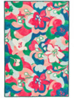 Dash and Albert Dreamy Daisies Washable Multi Area Rug