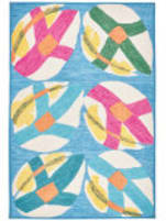 Dash and Albert Lily Pad Washable Spring Area Rug