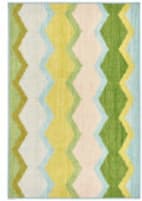 Dash and Albert Safety Net Washable Green Area Rug