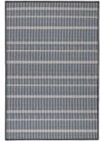 Dash and Albert Samson Washable Black Area Rug
