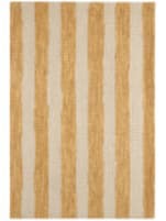 Dash and Albert Silas Stripe Hooked Gold Area Rug
