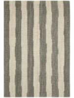 Dash and Albert Silas Stripe Hooked Grey Area Rug