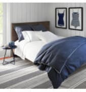 Dash And Albert Gunner Stripe Blue Area Rug