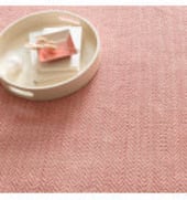 Dash And Albert Herringbone Geometric Coral Area Rug