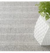 Dash And Albert Melange Stripe Grey - Ivory Area Rug