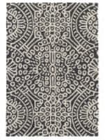 Dash And Albert Temple Machine Made Charcoal Area Rug