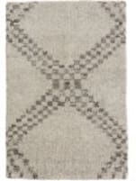 Dash And Albert Zillah Knotted Grey Area Rug