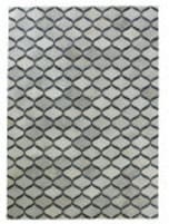 Exquisite Rugs Natural Hide Hair on Hide 2153 Silver - Blue Area Rug