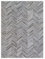 Exquisite Rugs Natural Hide Hair on Hide 2160 Gray - Brown Area Rug