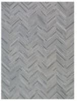 Exquisite Rugs Natural Hide Hair on Hide 2163 Silver - Blue Area Rug