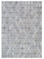 Exquisite Rugs Natural Hide Hair on Hide 2176 Silver - Ivory Area Rug