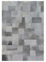 Exquisite Rugs Natural Hide Hair on Hide 2189 Silver - Gray Area Rug