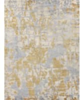 Exquisite Rugs Cecily Hand Knotted 2200 Gold Area Rug