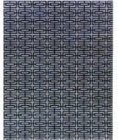 Exquisite Rugs Natural Hide Hair on Hide 2203 Navy - Ivory Area Rug
