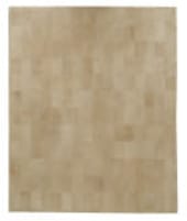 Exquisite Rugs Leather Suede Hair on Hide 2221 Beige Area Rug