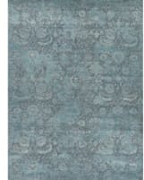 Exquisite Rugs Meena Hand Knotted 2466 Gray - Blue Area Rug