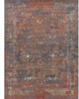 Exquisite Rugs Maison Hand Knotted 2471 Gray - Red Area Rug